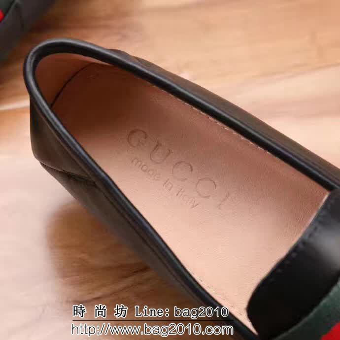 GUCCI古馳 最新爆款 牛皮 女士平底單皮鞋 QZS1230